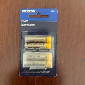 New Olympus BR401 Rechargeable 4-pack Batteries
